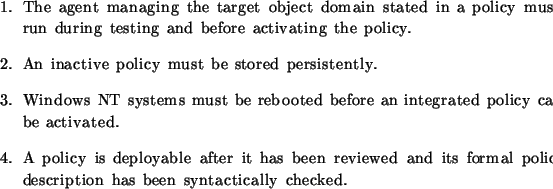 \begin{table}
\begin{enumerate}
\begin{sffamily}
\item
The agent managing the t...
...ion has been syntactically checked.
\par\end{sffamily}\end{enumerate}\end{table}